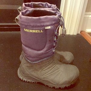 Merrill kids snow boots